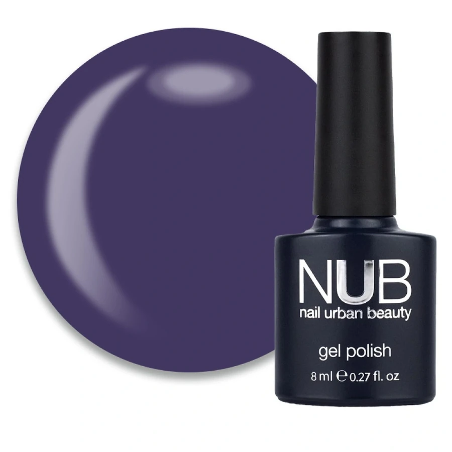 Гель-лак NUB Gel Polish 177 Lavandine молочно-ліловий, емаль 8 мл