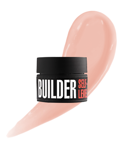 Моделюючий самовирівнювальний гель Kodi Builder Self-Level Gel Retro Rose молочно-рожевий, зі скловолокном 13 г