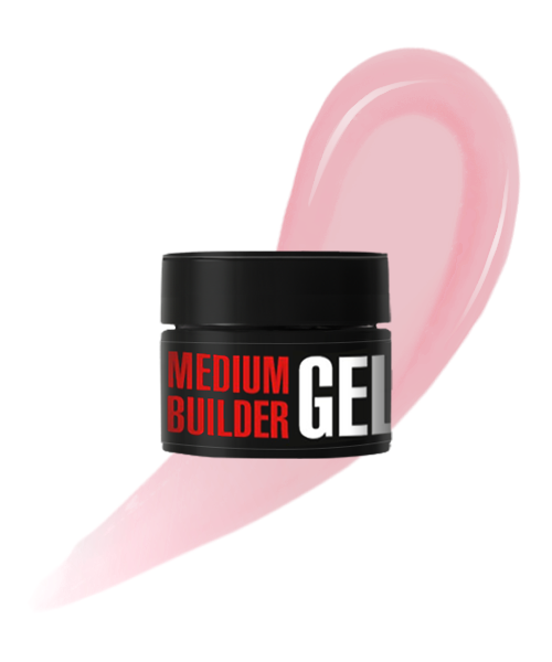 Моделюючий гель Kodi Medium Builder Gel 08 Warm Pink теплий рожевий 13 г