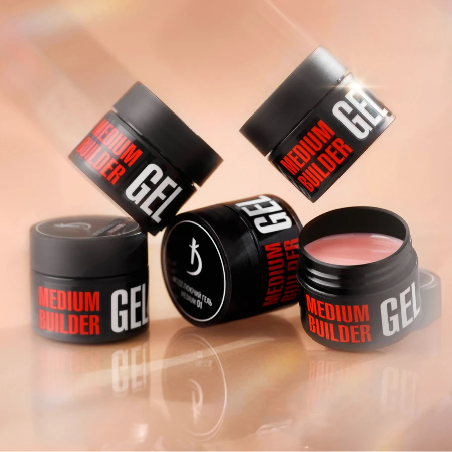 Моделюючий гель Kodi Medium Builder Gel 13 Milky Beige молочно-бежевий 13 г