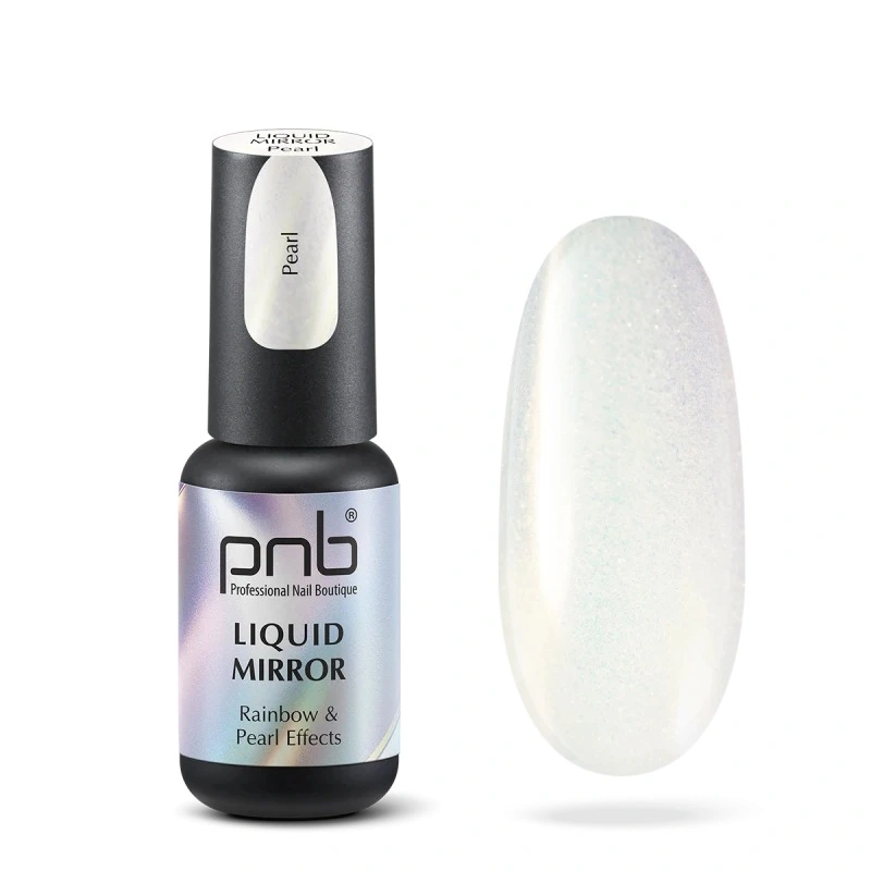 Втирка рідка PNB Liquid Mirror Pearl перлинний 4 мл