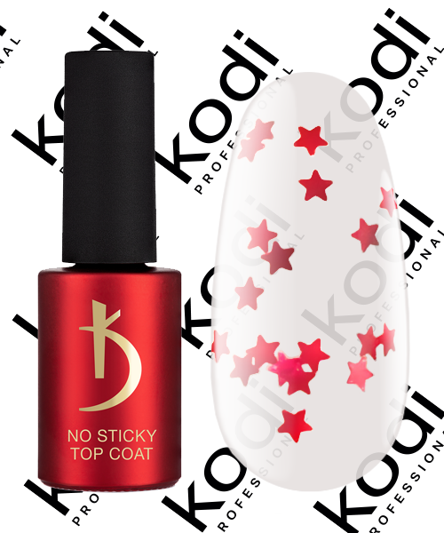 Верхнє покриття для гель-лаку Kodi No Sticky Top Coat Art 16 без липкого шару 7 мл