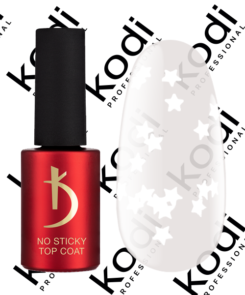 Верхнє покриття для гель-лаку Kodi No Sticky Top Coat Art 17 без липкого шару 7 мл