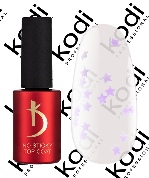 Верхнє покриття для гель-лаку Kodi No Sticky Top Coat Art 18 без липкого шару 7 мл
