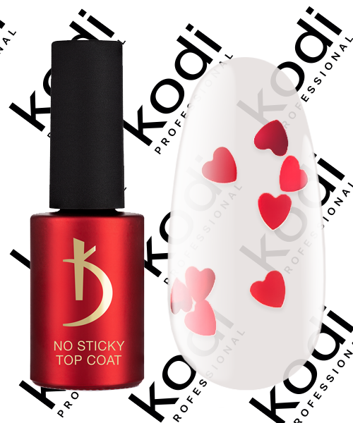Верхнє покриття для гель-лаку Kodi No Sticky Top Coat Art 20 без липкого шару 7 мл