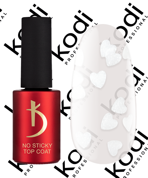 Верхнє покриття для гель-лаку Kodi No Sticky Top Coat Art 21 без липкого шару 7 мл