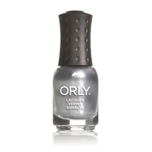 Лак ORLY Sea Gurl mini сірий із сріблястим мікроблиском 5,4 мл