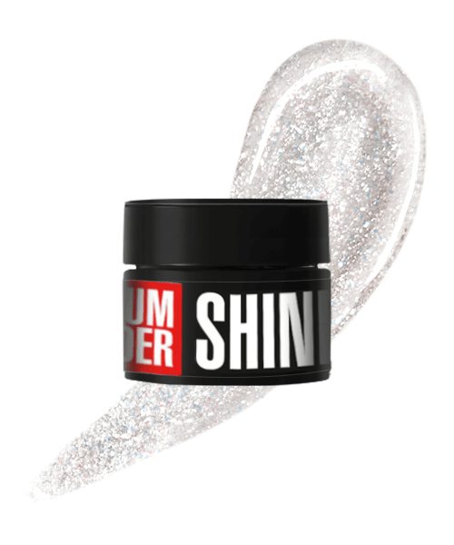 Моделюючий гель з блискітками Kodi Medium Builder Shine Gel 03 айворі 30 г