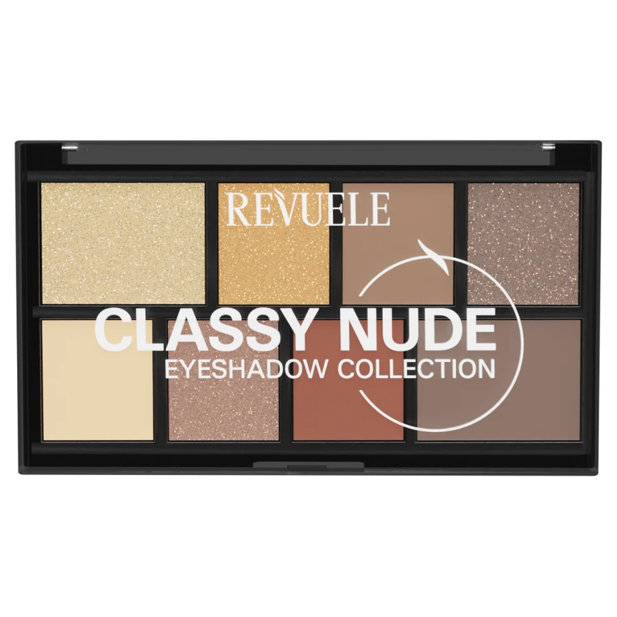 Палітра тіней для повік Revuele Eyeshadow Collection Classy Nude 15 г