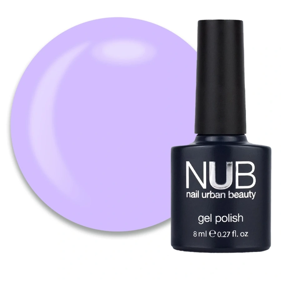 Гель-лак NUB Gel Polish 193 Gentle & Calm ніжно-ліловий бузок, емаль 8 мл