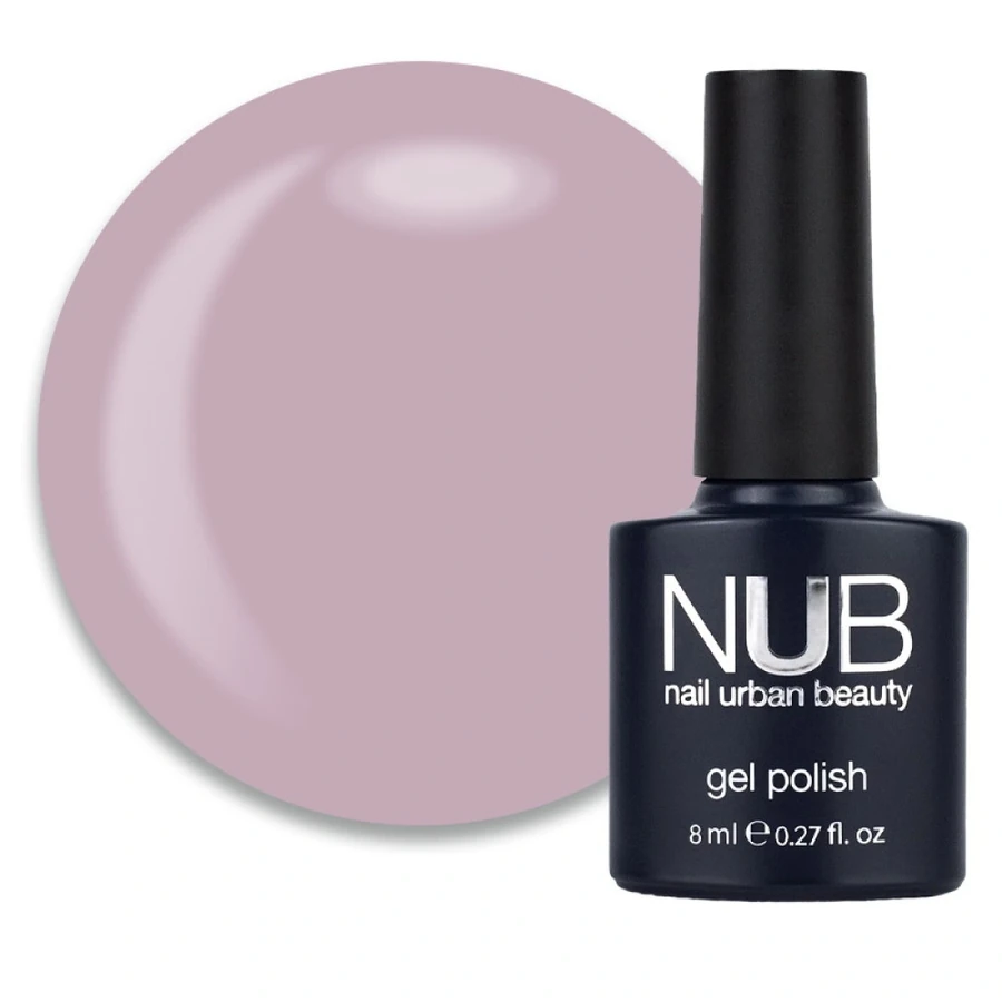 Гель-лак NUB Gel Polish 199 Tanned Purple попелясто-ліловий, емаль 8 мл