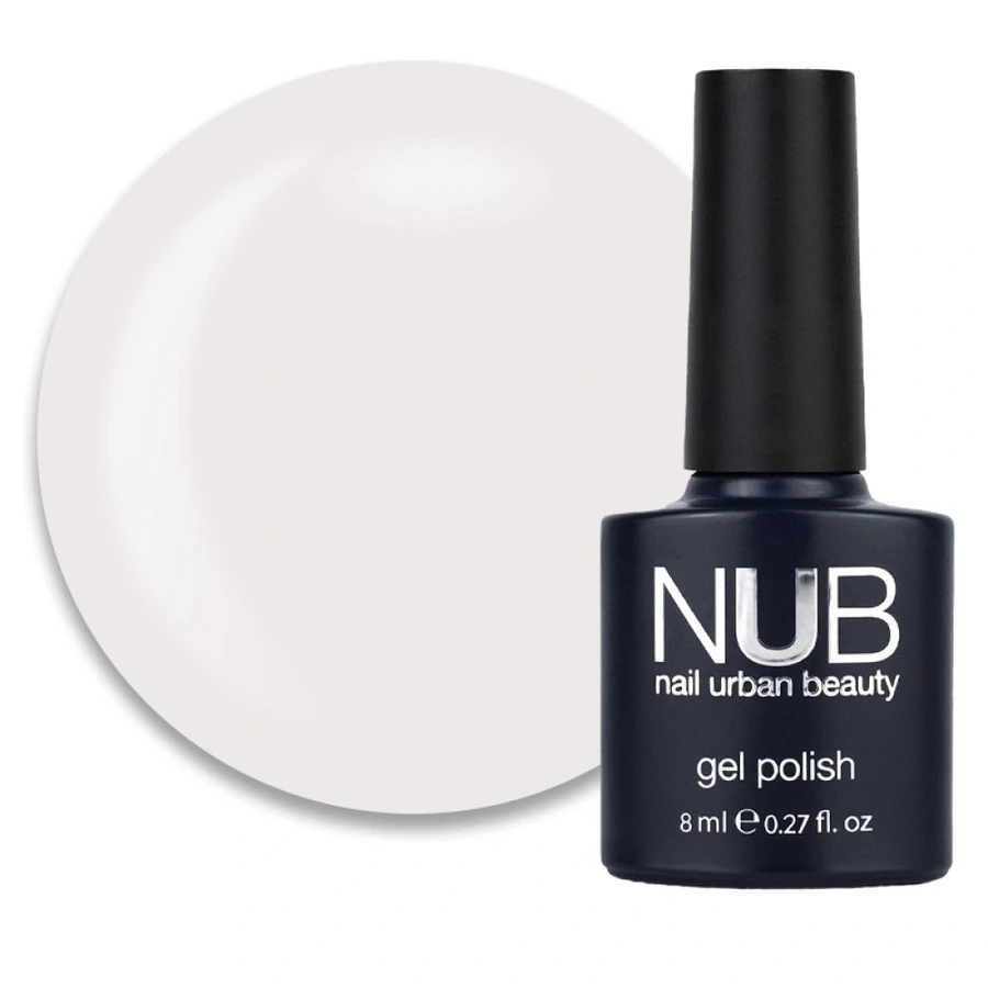 Гель-лак NUB Gel Polish 162 Greek Stones молочний, емаль 8 мл