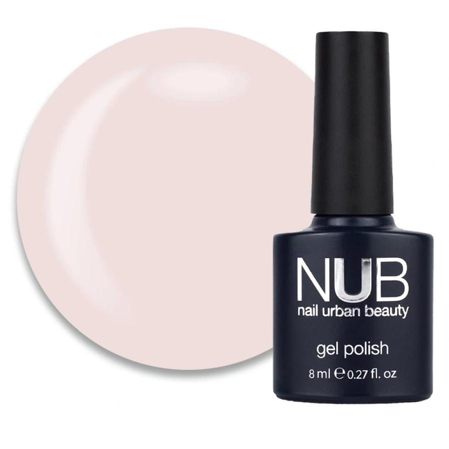 Гель-лак NUB Gel Polish 224 Pale Lips світлий лавандово-рожевий, емаль 8 мл