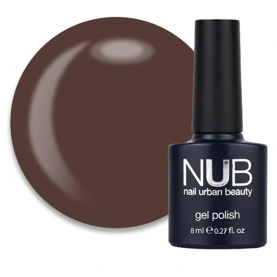 Гель-лак NUB Gel Polish 258 Clay какао-крем, емаль 8 мл