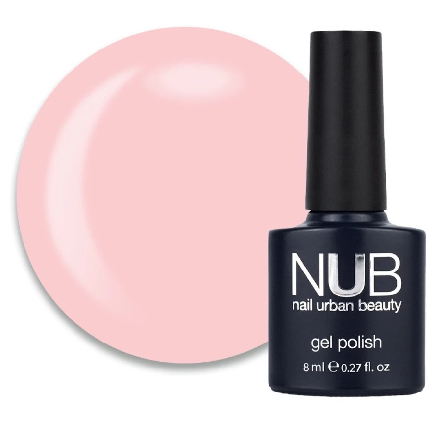Гель-лак NUB Gel Polish 050 Sunrise On The Beach ніжний рожевий крем, емаль 8 мл