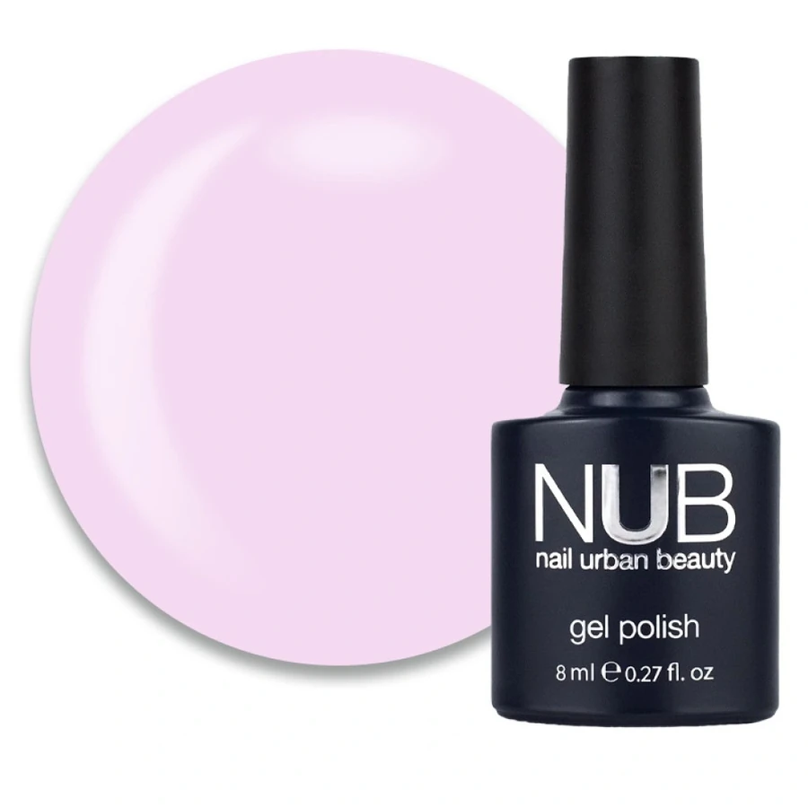 Гель-лак NUB Gel Polish 052 Peonies холодний рожевий крем, емаль 8 мл