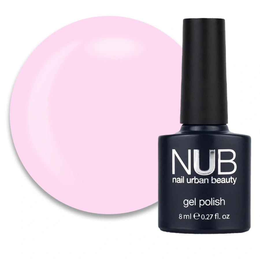 Гель-лак NUB Gel Polish 053 East Side High School світлий рожевий, емаль 8 мл
