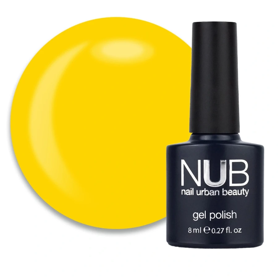 Гель-лак NUB Gel Polish 245 Brass Mesh теплий жовтий, емаль 8 мл