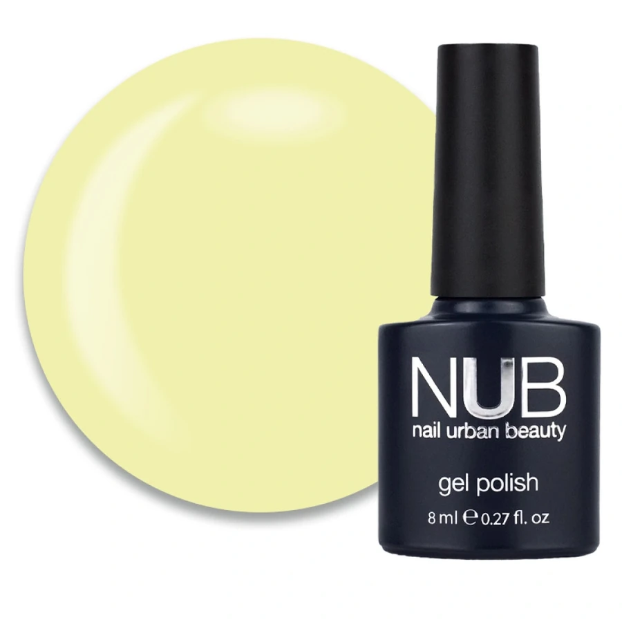 Гель-лак NUB Gel Polish 228 Pastel Sun пастельно-жовтий, емаль 8 мл