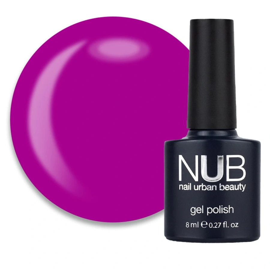 Гель-лак NUB Gel Polish 065 Vampire Freaks яскравий пурпурний, емаль 8 мл