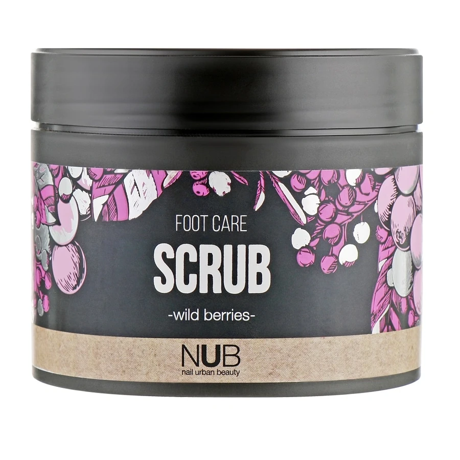 Скраб для ніг NUB Foot Care Scrub Дикі ягоди 300 мл