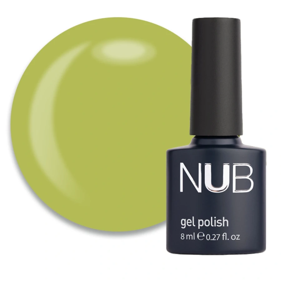 Гель-лак NUB Gel Polish 254 Guacamole гуакамоле, емаль 8 мл