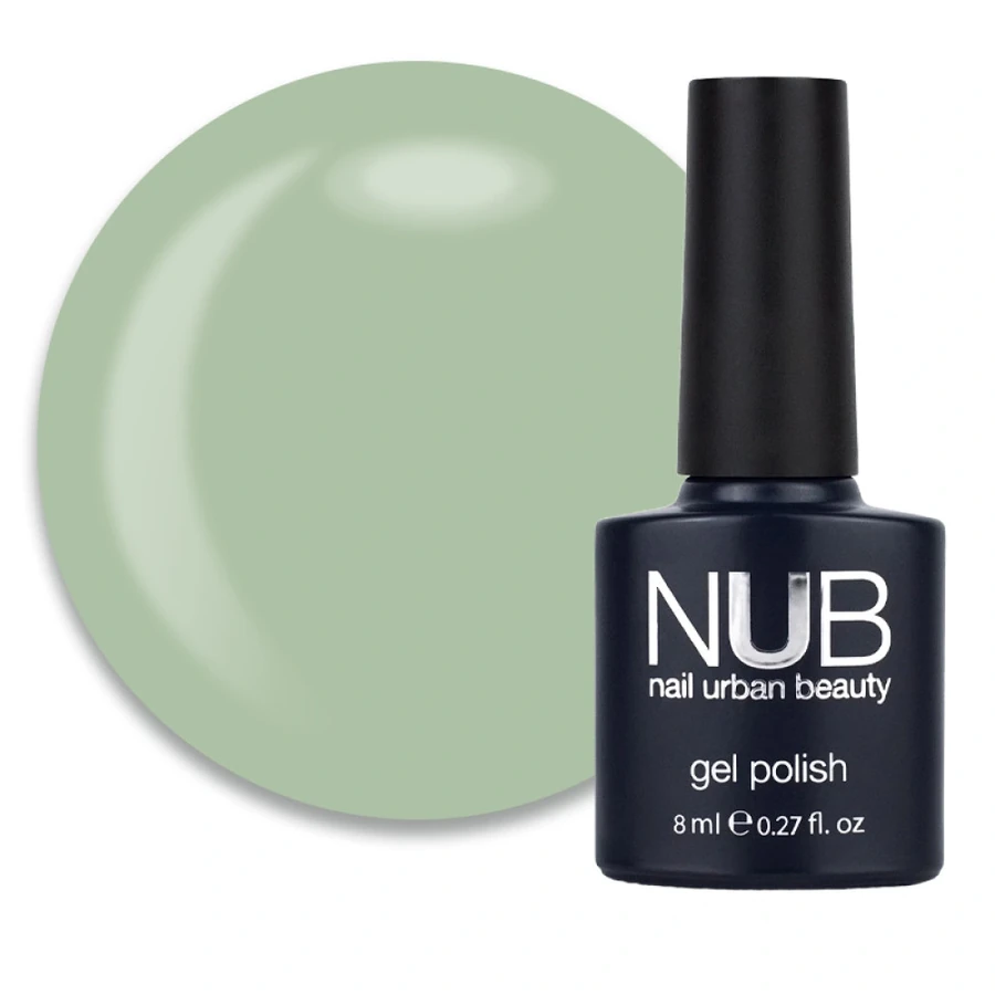 Гель-лак NUB Gel Polish 241 Laurel Tree м&rsquo;ятний хакі, емаль 8 мл
