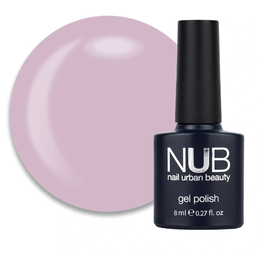 Гель-лак NUB Gel Polish 242 Pale Mauve блідий ліловий, емаль 8 мл