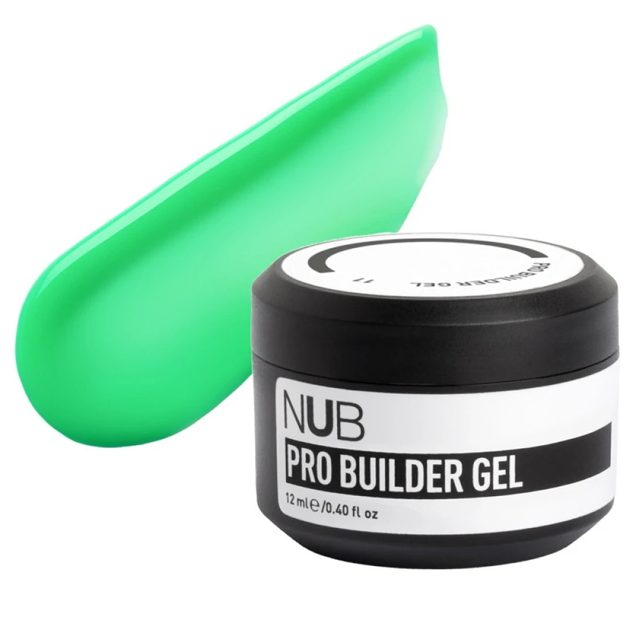 NUB Pro Builder Gel 11 салатово-зелений 12 мл