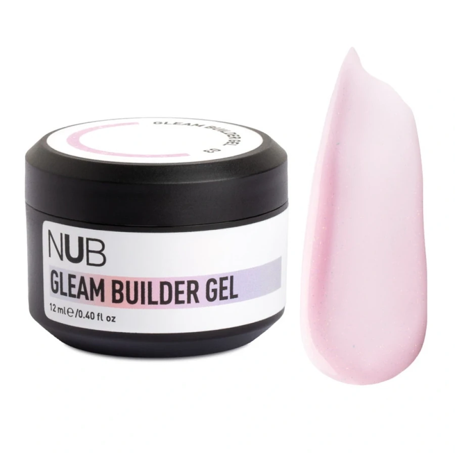 NUB Gleam Builder Gel 03 блідий рожевий 12 мл