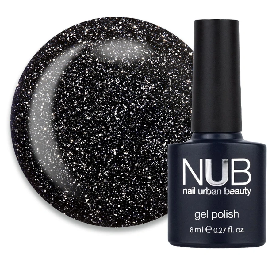 Гель-лак NUB Gel Polish Night Light 05 Dark Sky нічне небо, світловідбиваючий 8 мл