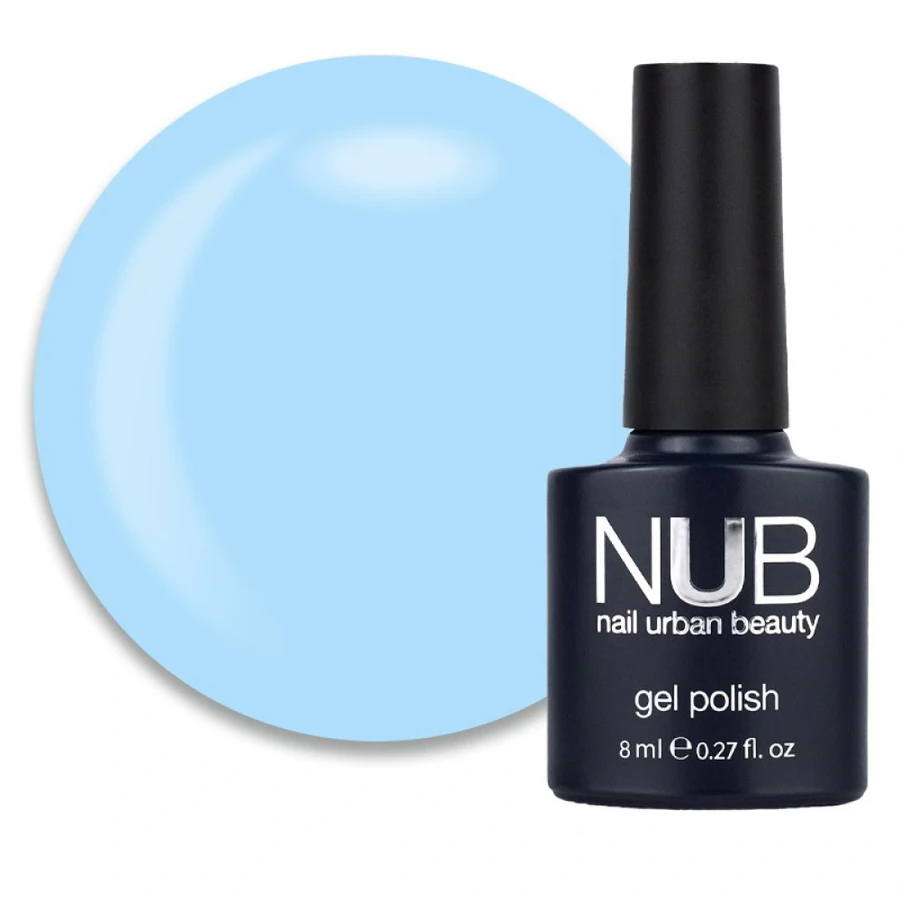 Гель-лак NUB Gel Polish 103 Surf’s Up блакитний, емаль 8 мл