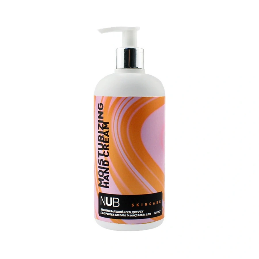 Крем для рук зволожувальний NUB Moisturizing Hand Cream Almond Мигдаль 500 мл