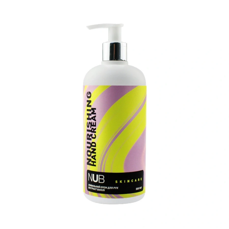 Крем для рук живильний NUB Nourishing Hand Cream Vanilla Ваніль 500 мл