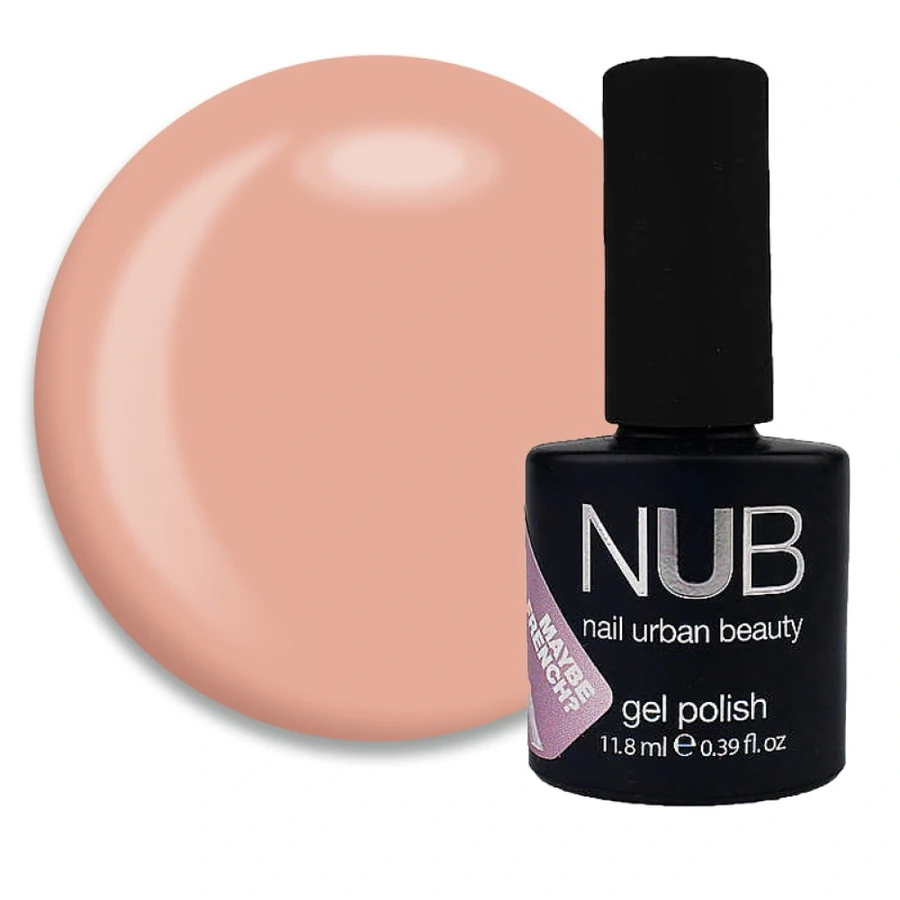 Гель-лак для френчу NUB Gel Polish Maybe French? Light Beige світлий бежевий 11.8 мл