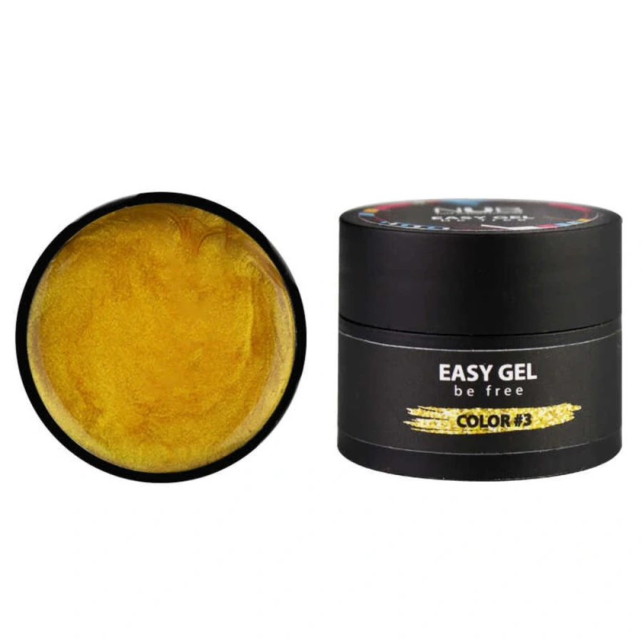 Гель-павутинка для дизайну NUB Easy Gel №3 Gold Золото 5 г