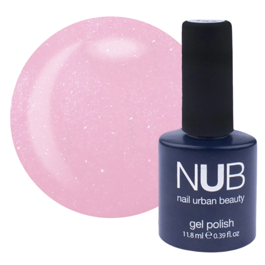 Гель-лак NUB Gel Polish 024 Ballerina 8 мл світло-рожевий, з шимером 11.8 мл