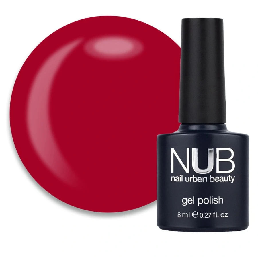 Гель-лак NUB Gel Polish 218 Wine Party малиновий, емаль 8 мл