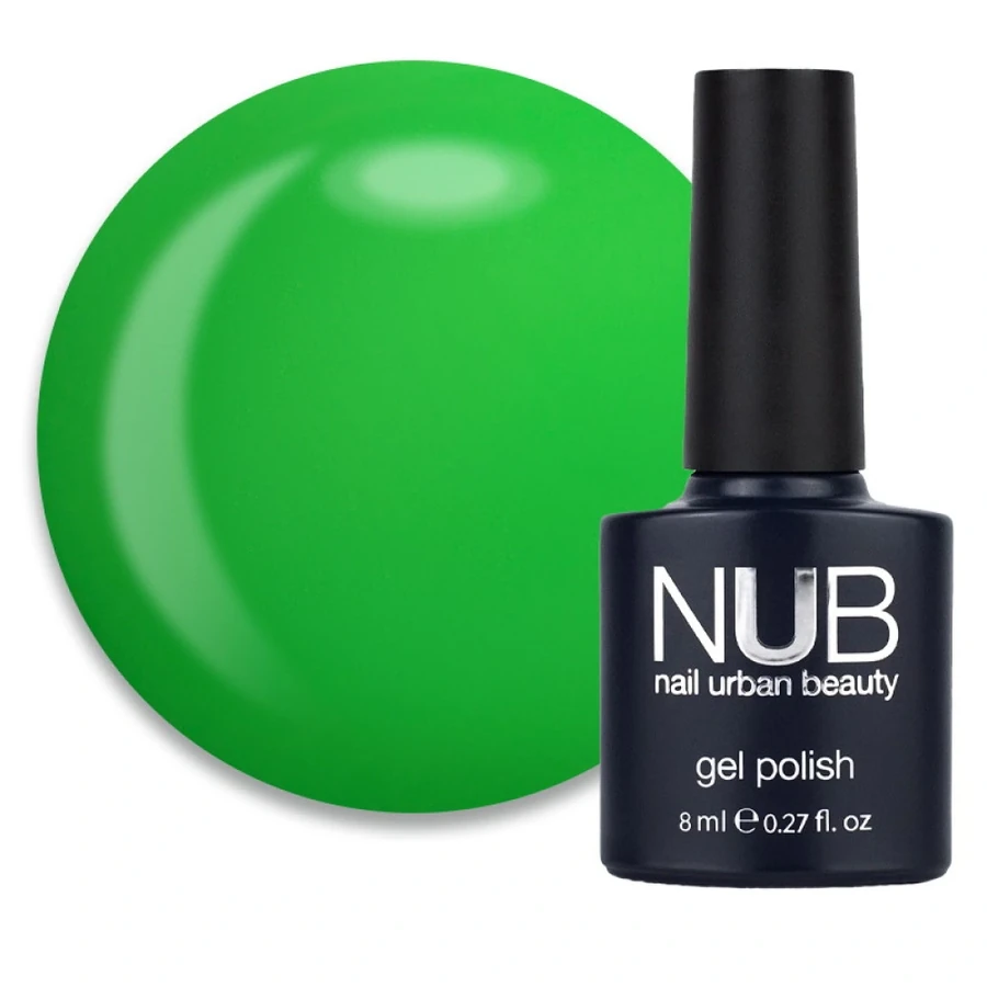 Гель-лак NUB Gel Polish 264 Herb Green трав&rsquo;янисто-зелений, емаль 8 мл