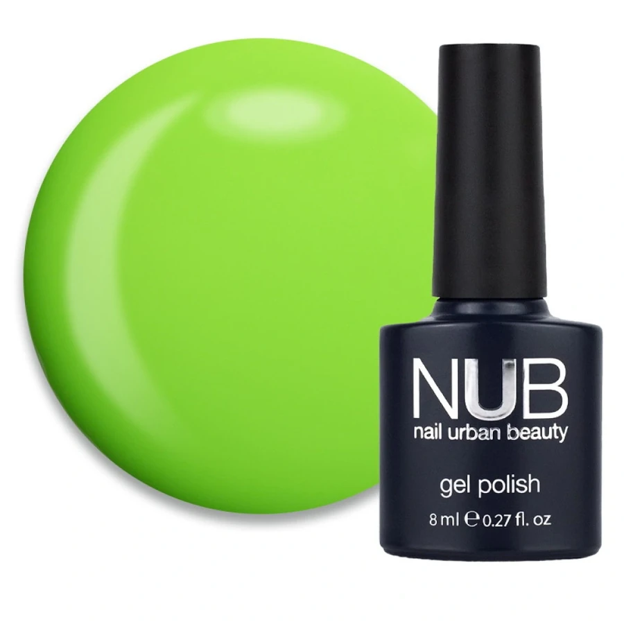 Гель-лак NUB Gel Polish 265 Grassland свіжий салатовий, емаль 8 мл