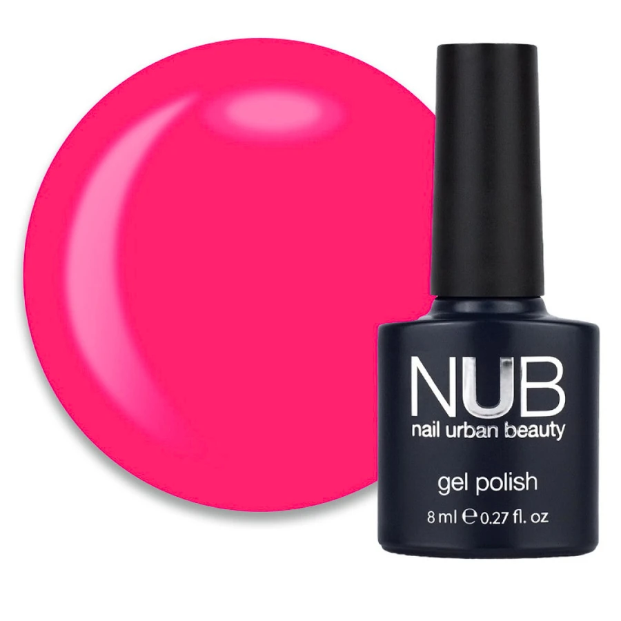 Гель-лак NUB Gel Polish 094 Privileged малинова фуксія, емаль 8 мл