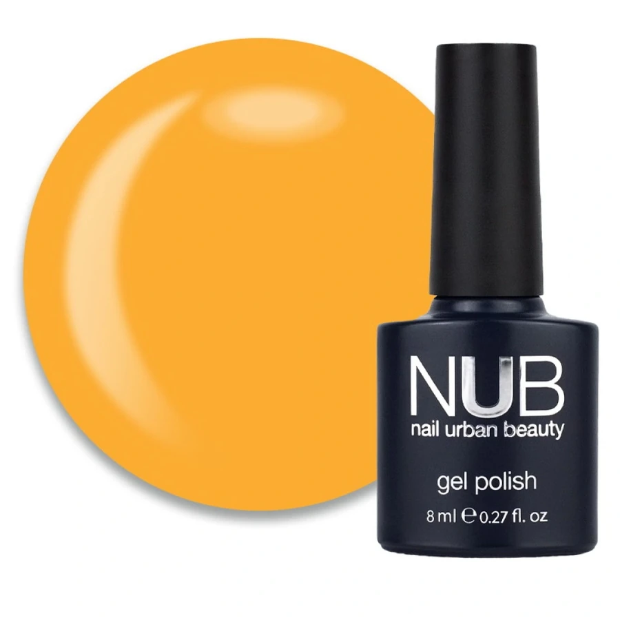 Гель-лак NUB Gel Polish 096 Sweet Tangerine мандариновий, емаль 8 мл