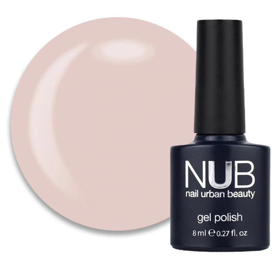 Гель-лак NUB Gel Polish 083 Vanilla Liqueur молочно-тілесний, емаль 8 мл