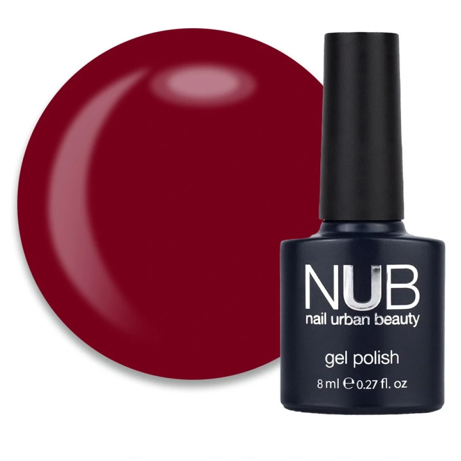 Гель-лак NUB Gel Polish 073 Medieval Chic виноградний, емаль 8 мл