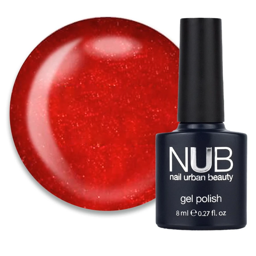 Гель-лак NUB Gel Polish 092 Bloody Mary теракотовий, з перламутром 8 мл