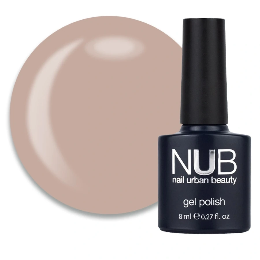 Гель-лак NUB Gel Polish 130 Cappuccino Times вершковий капучіно, емаль 8 мл