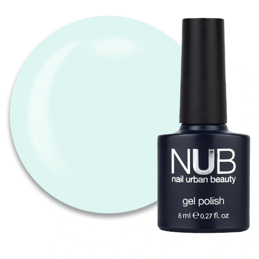 Гель-лак NUB Gel Polish 160 Tasty Mint ніжний м&rsquo;ятний, емаль 8 мл