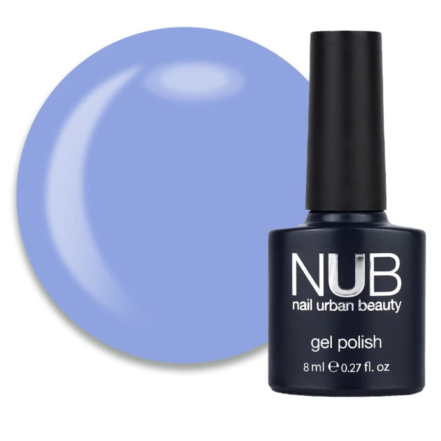 Гель-лак NUB Gel Polish 164 Charming Lagoon небесно-блакитний, емаль 8 мл