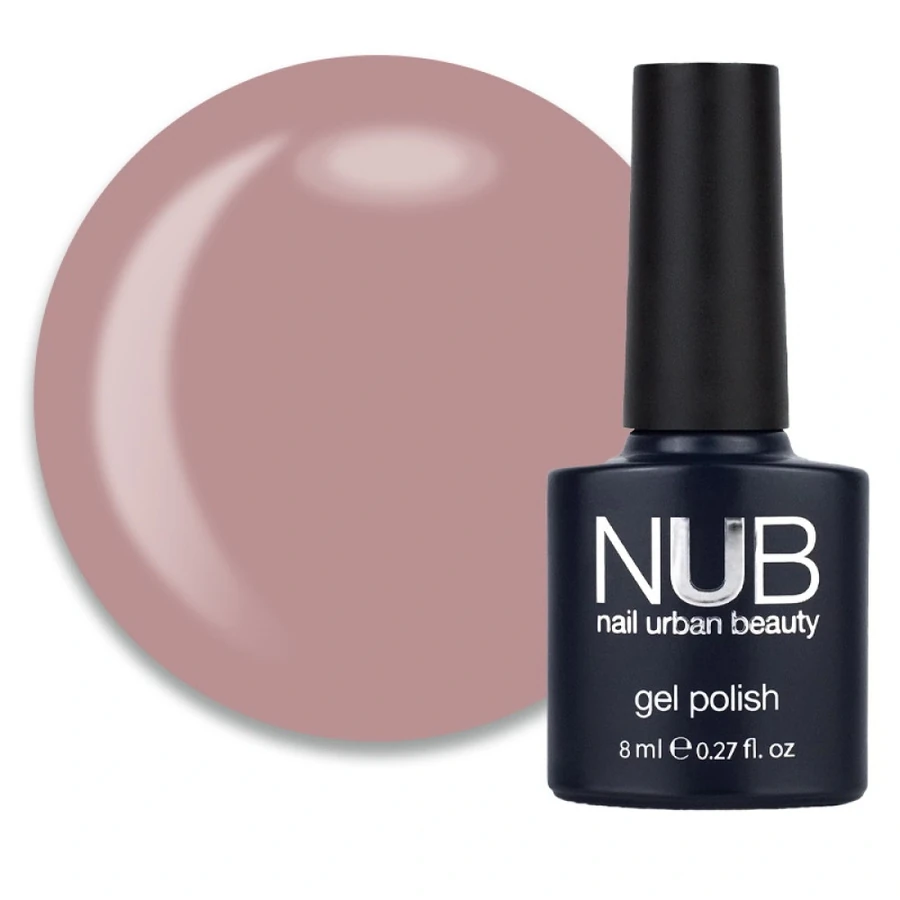 Гель-лак NUB Gel Polish 152 Burnt Cocoa рожевий шоколад, емаль 8 мл