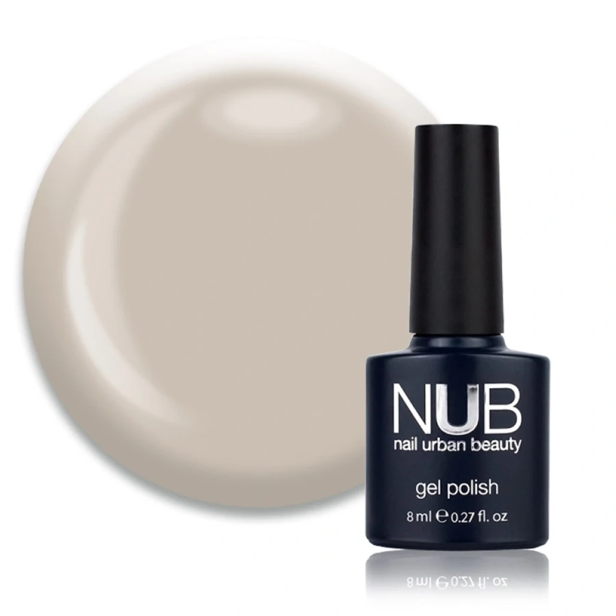 Гель-лак NUB Gel Polish 233 Cold Skin бежевий галіотіс, емаль 8 мл
